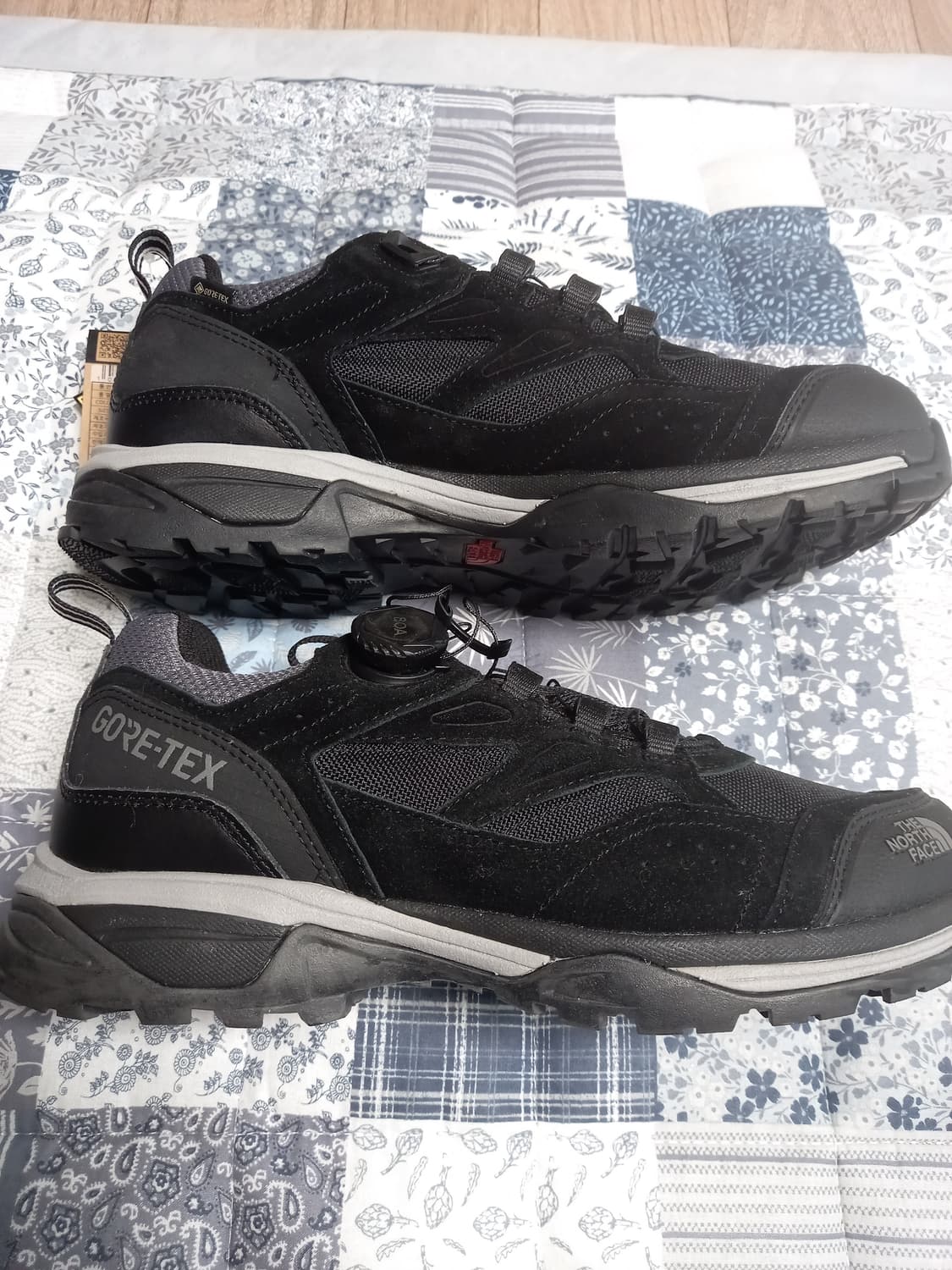 노스페이스 고어텍스 트레킹화   블랙   270 상품이미지4