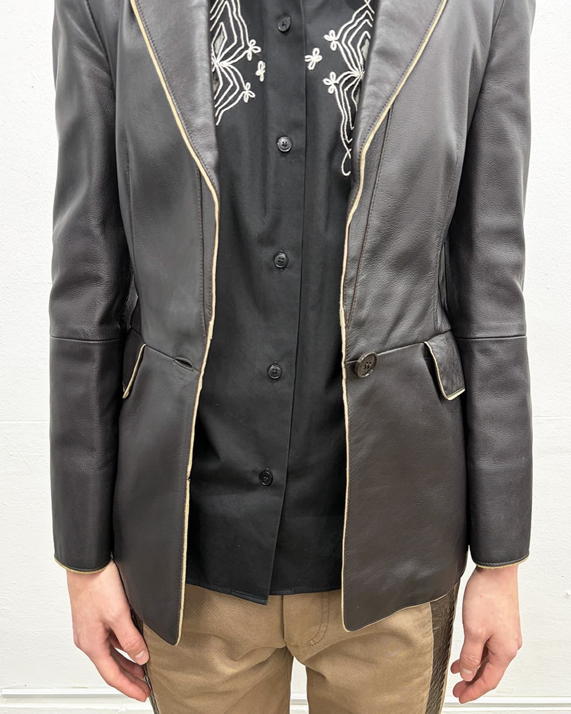 엠포리오 아르마니 램레더 자켓 상품이미지4