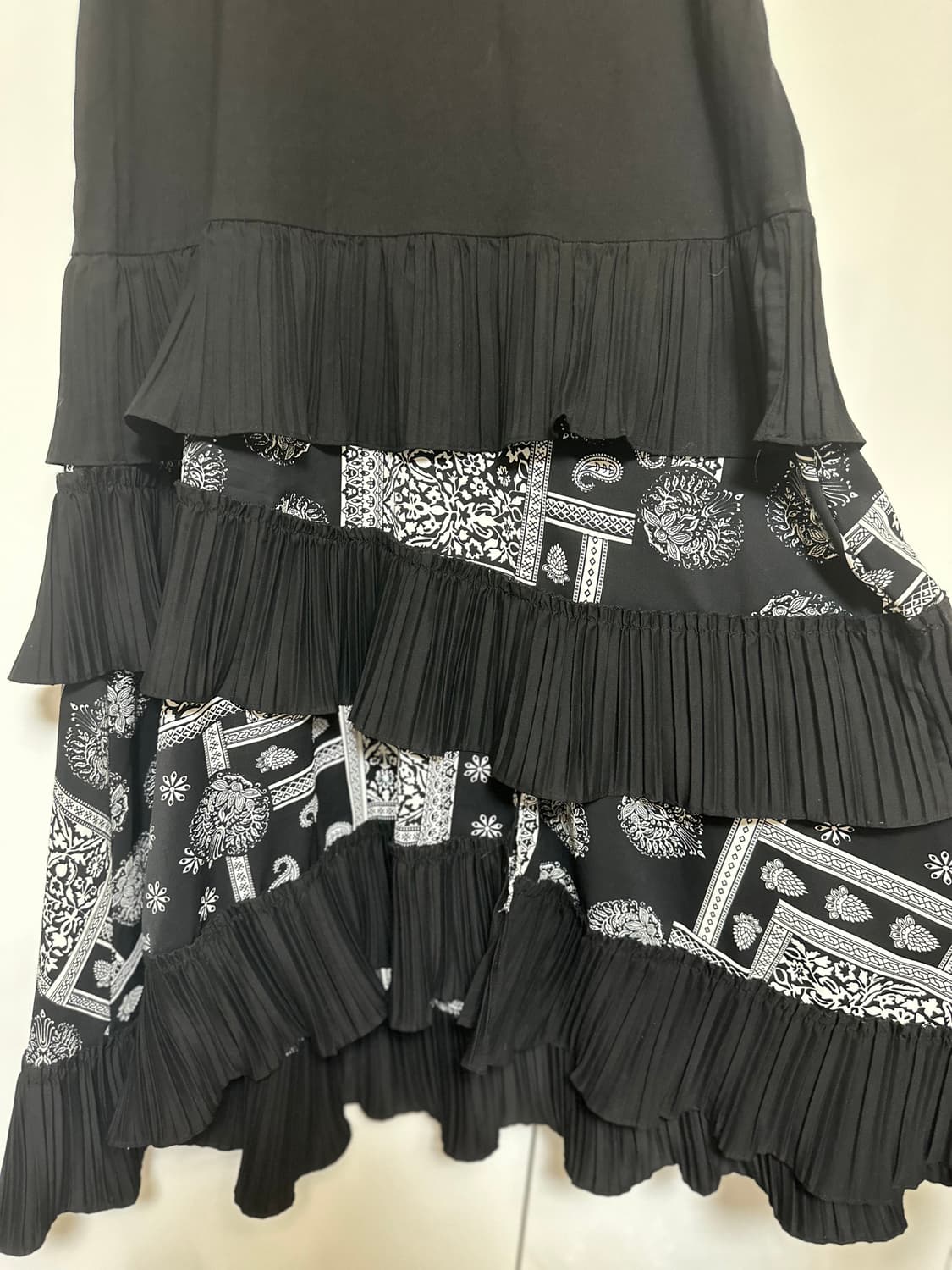 반팔프릴롱원피스 상품이미지5