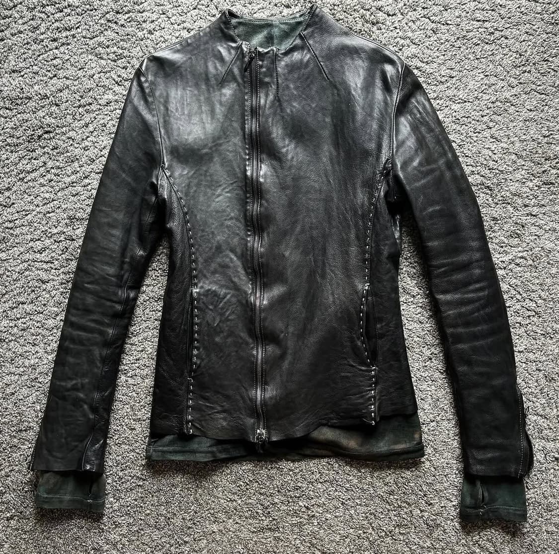 incarnation calf leather 수소봉제 가죽 자켓 상품이미지1