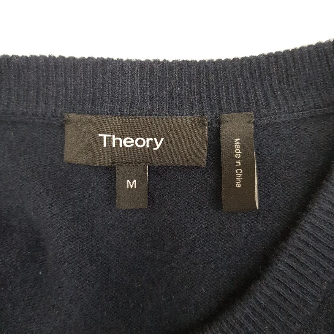 띠어리 THEORY 캐시미어 100% 니트 M사이즈 상품이미지5