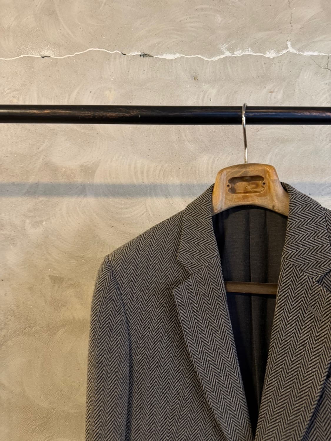 아르마니 헤링본 블레이저 남성95-100 상품이미지7