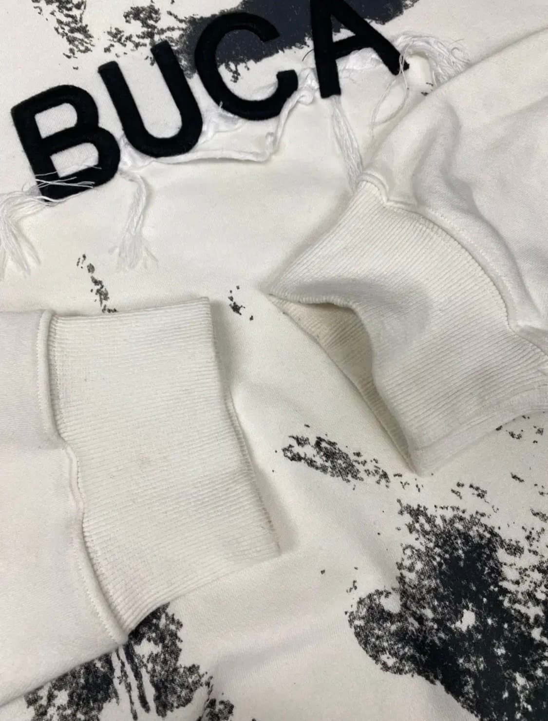 BUCA 빈티지 자수 나염 맨투맨 Free 상품이미지7