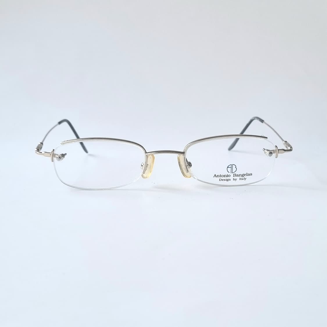 데드스탁 무테 느낌의 라운드사각 반무테 안경테  484 상품이미지2