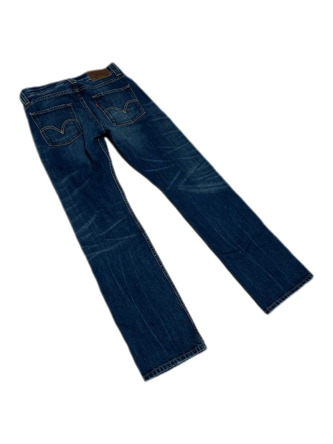 리바이스 523 스트레이트핏 워싱 데님팬츠 W30 L33 상품이미지1