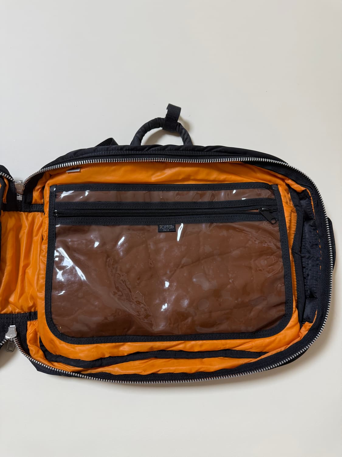 (초미품) PORTER 포터 탱커 3way 브리프케이스 블랙 백팩 상품이미지9