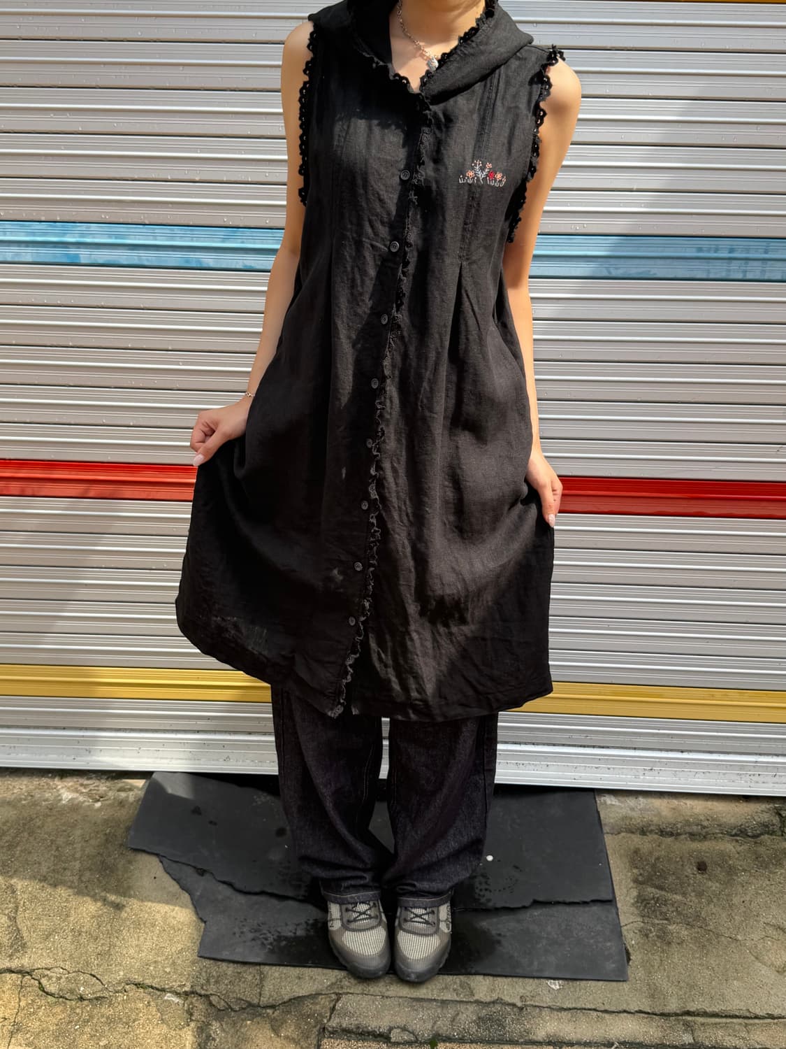 vintage basic black dress 상품이미지2