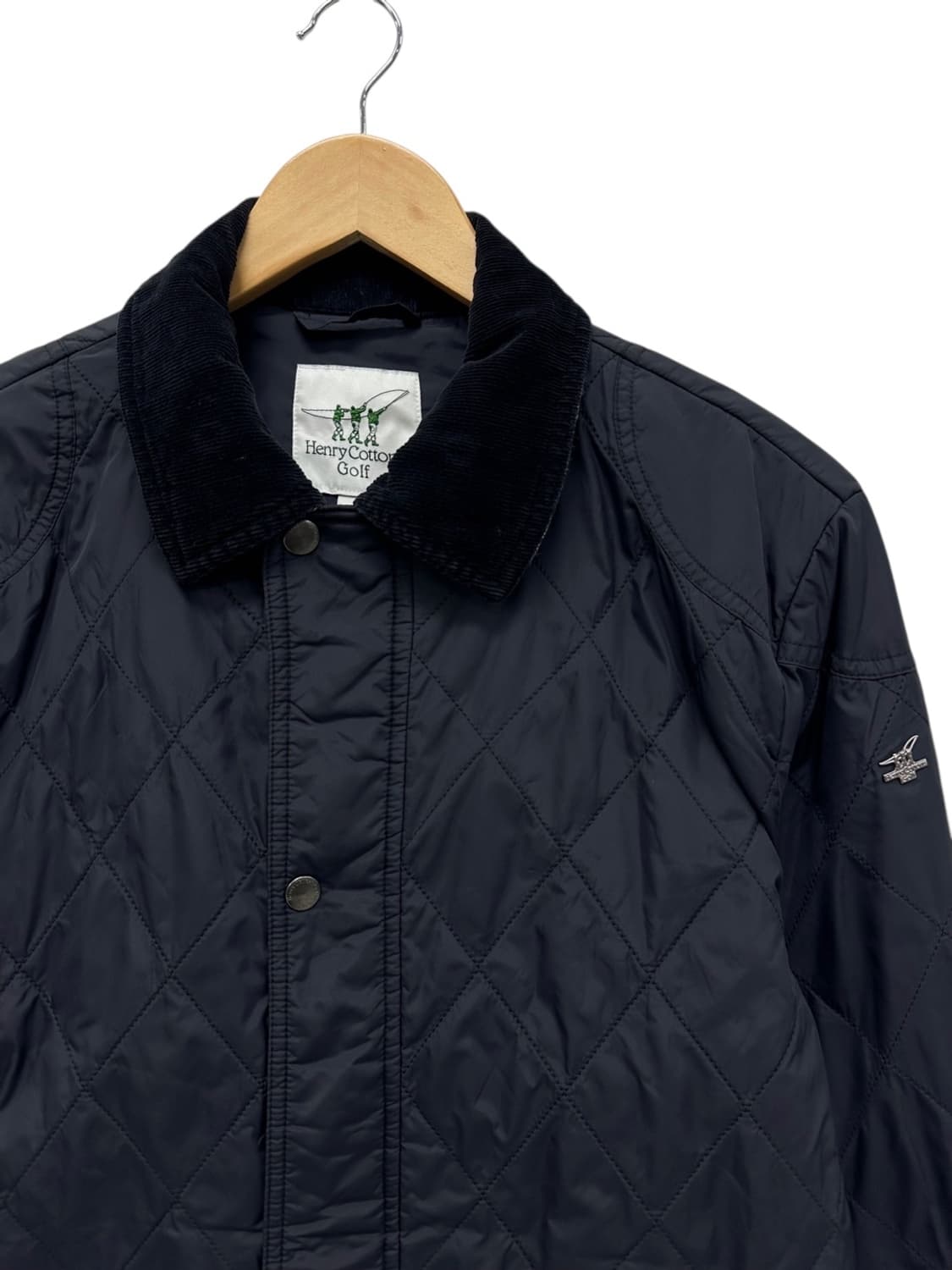 헨리코튼 퀄팅자켓 블랙 (M)  상품이미지2