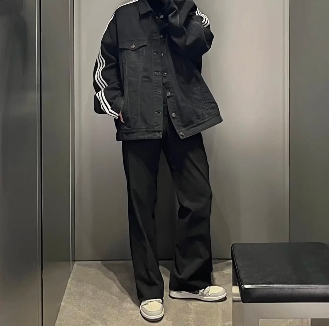 발렌시아가 아이다스 데님자켓 상품이미지6