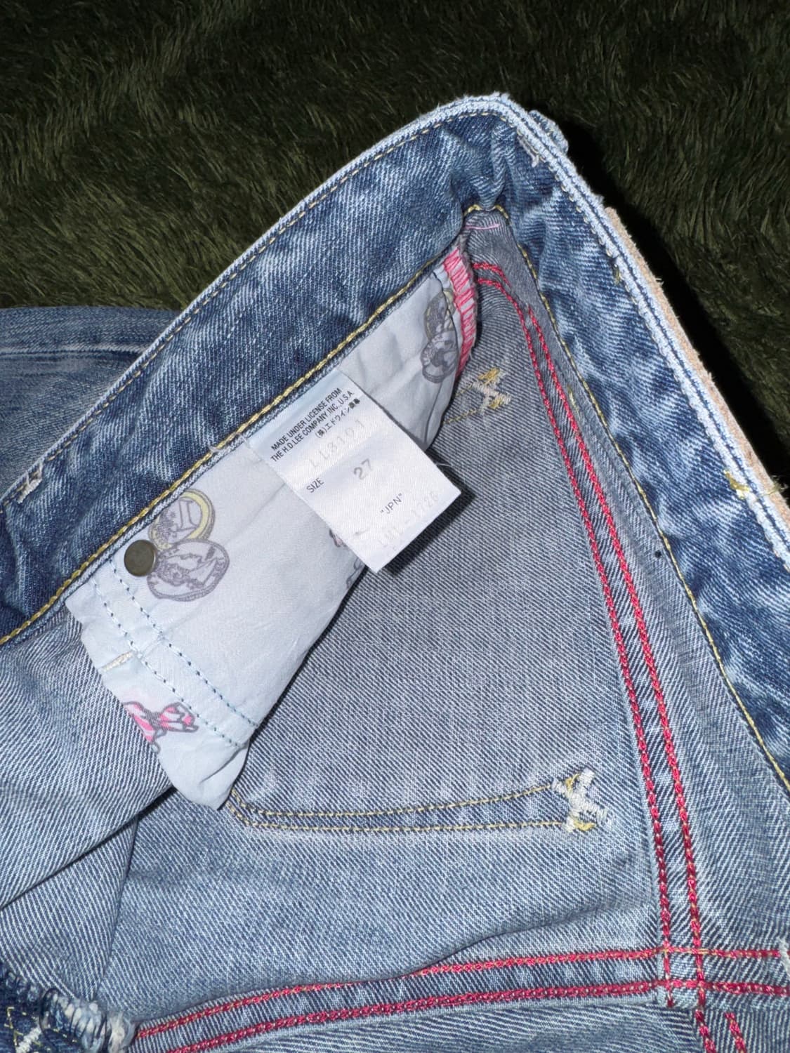 [27] LEE 리 라이더스 우먼스 MADE IN JAPAN 데님 팬츠 상품이미지4
