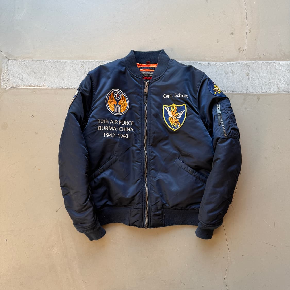 쇼트 플라이트 봄버 자켓 상품이미지2