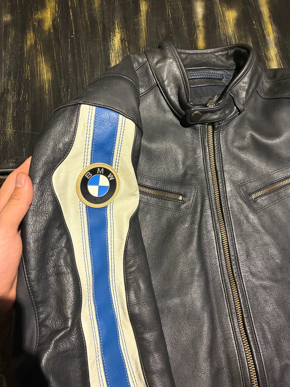 M) BMW 모토라드 라이더 가죽 자켓 상품이미지2