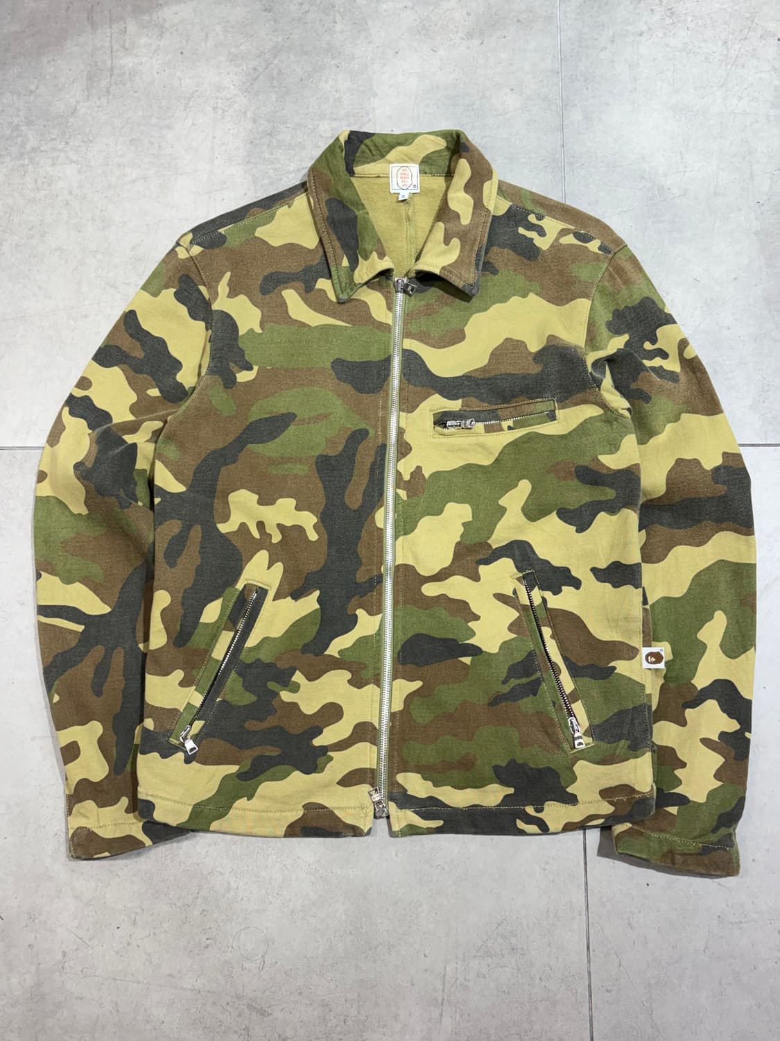 00s 베이프 아카이브 헤비코튼 라이더 자켓 상품이미지1