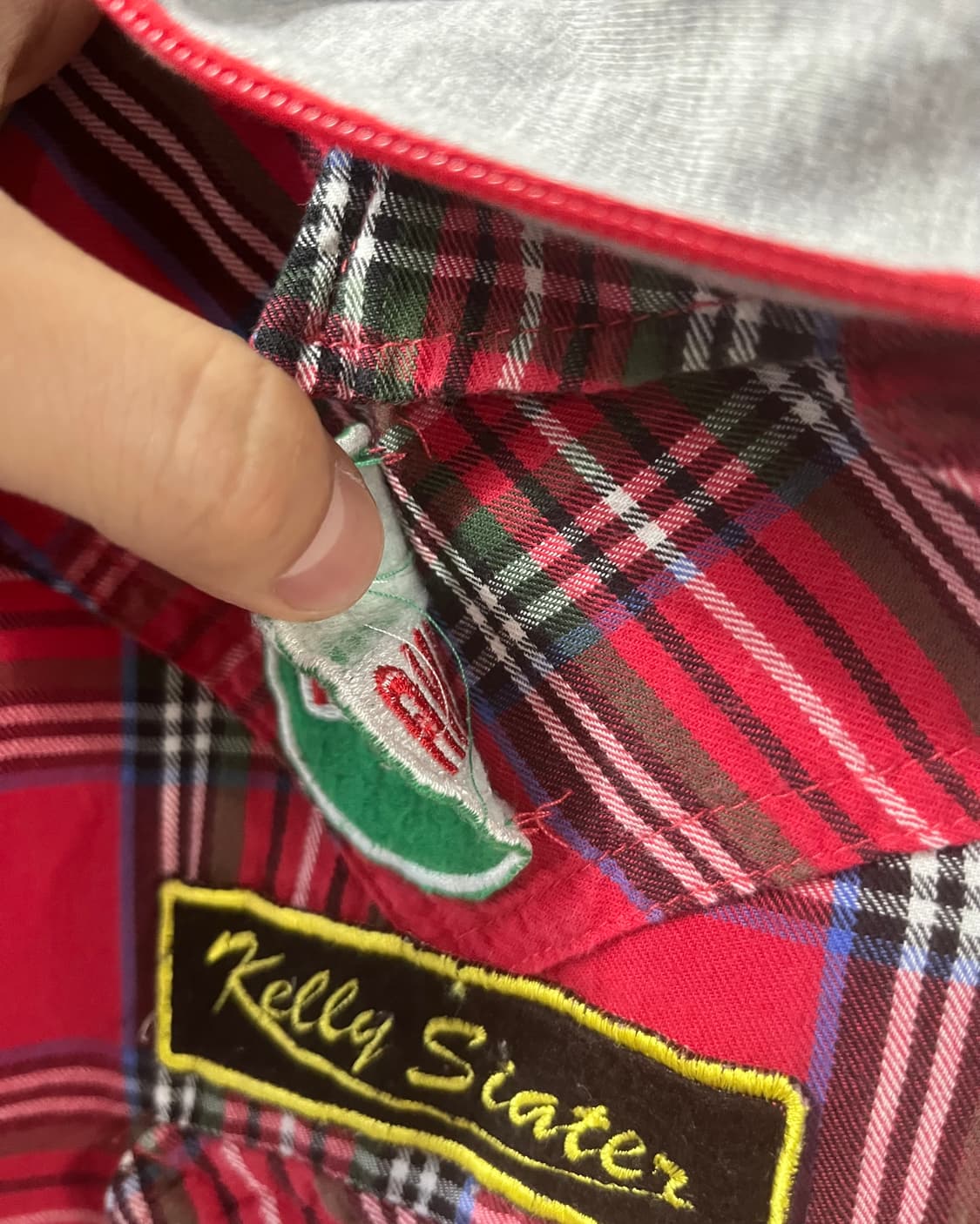 Oval Dice layered hood shirt 상품이미지10