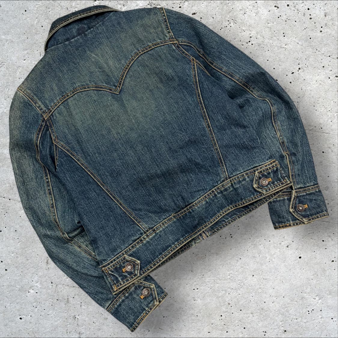 [M] 리바이스 우먼 누빔 안감 데님 자켓 청자켓 C355 상품이미지2