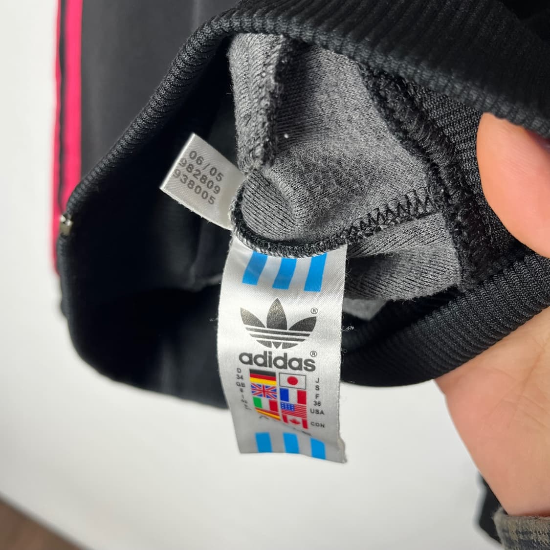 [Adidas] 아디다스 블랙,핑크 후드 져지 상품이미지6