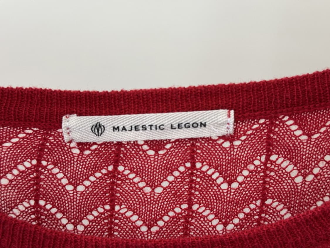 Majestic legon 크로셰 니트 (M) 상품이미지8