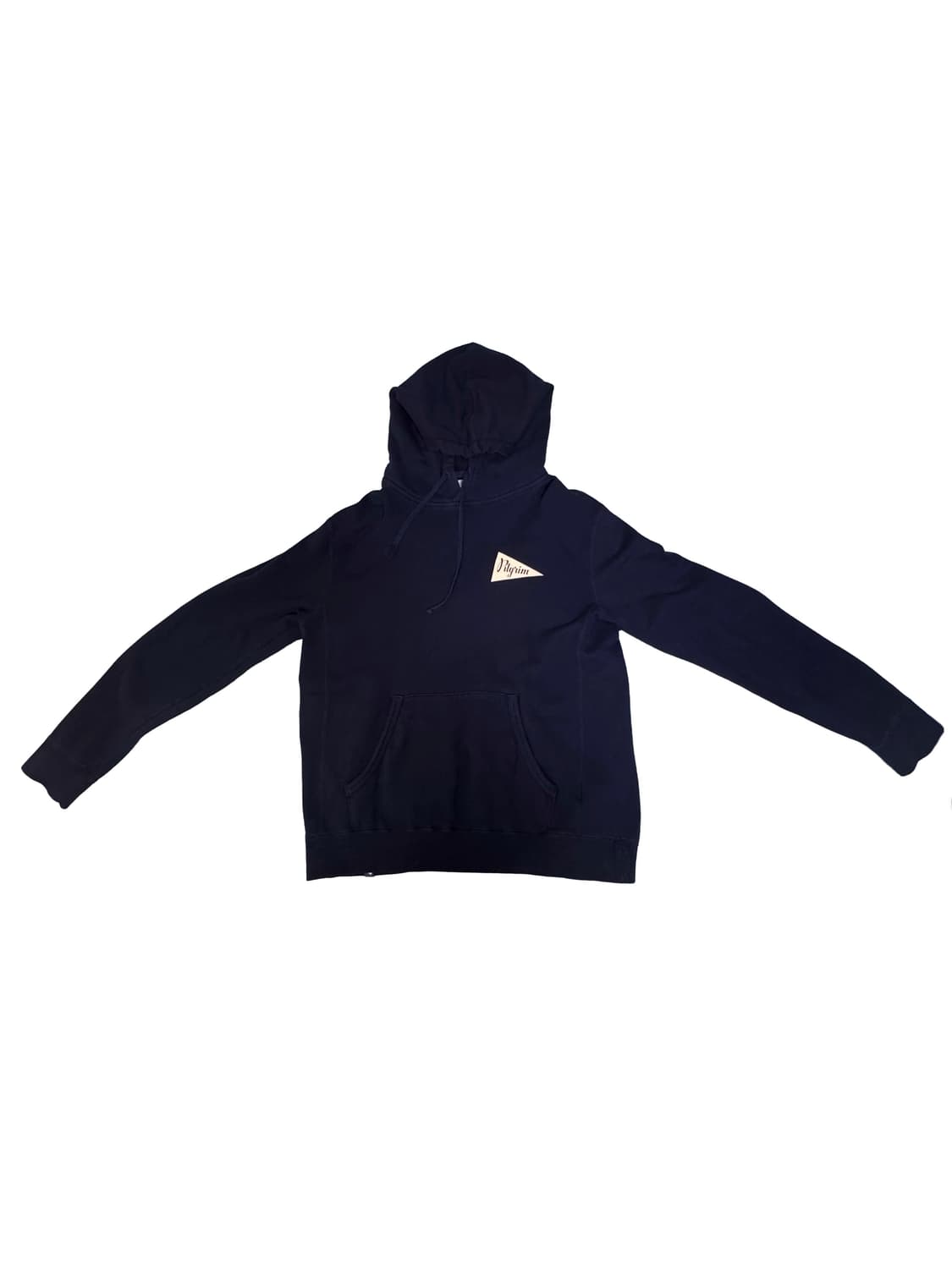 필그림 재팬 PILGRIM JAPAN 로고 스웻 후디 네이비 L 상품이미지2