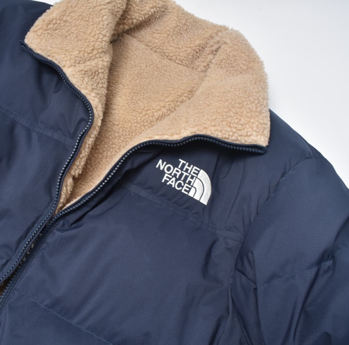 노스페이스 리버시블 쉐르파 양털 양면 패딩 자켓 L 상품이미지4