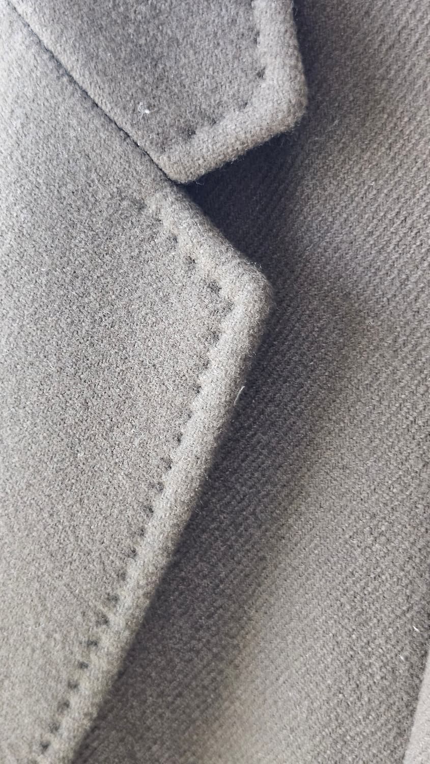 이태리 원단 캐시미어 혼방 롱코트. 카키브라운 (55) 상품이미지4