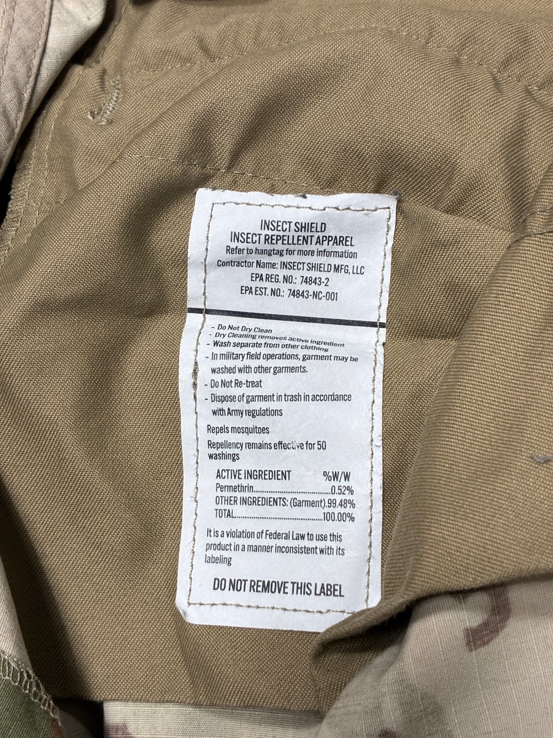 미군 오리지날 전투복 하의 (32-34) 상품이미지5