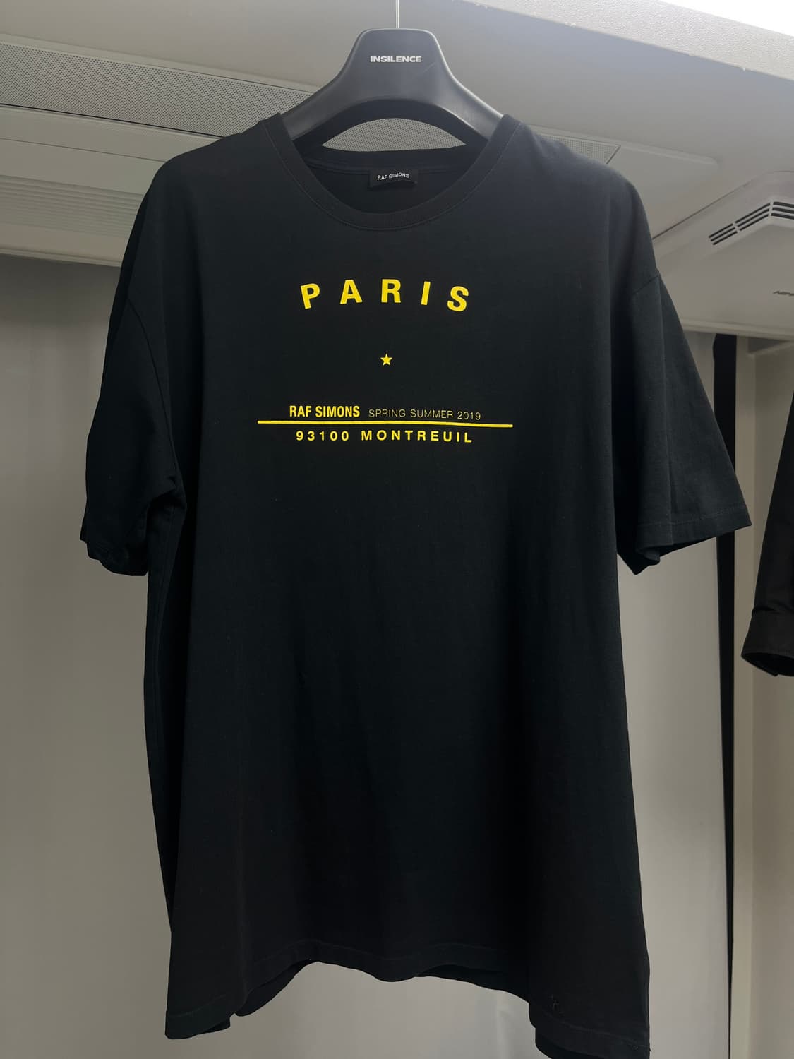 라프시몬스 파리투어 오버핏 반팔, L 상품이미지1