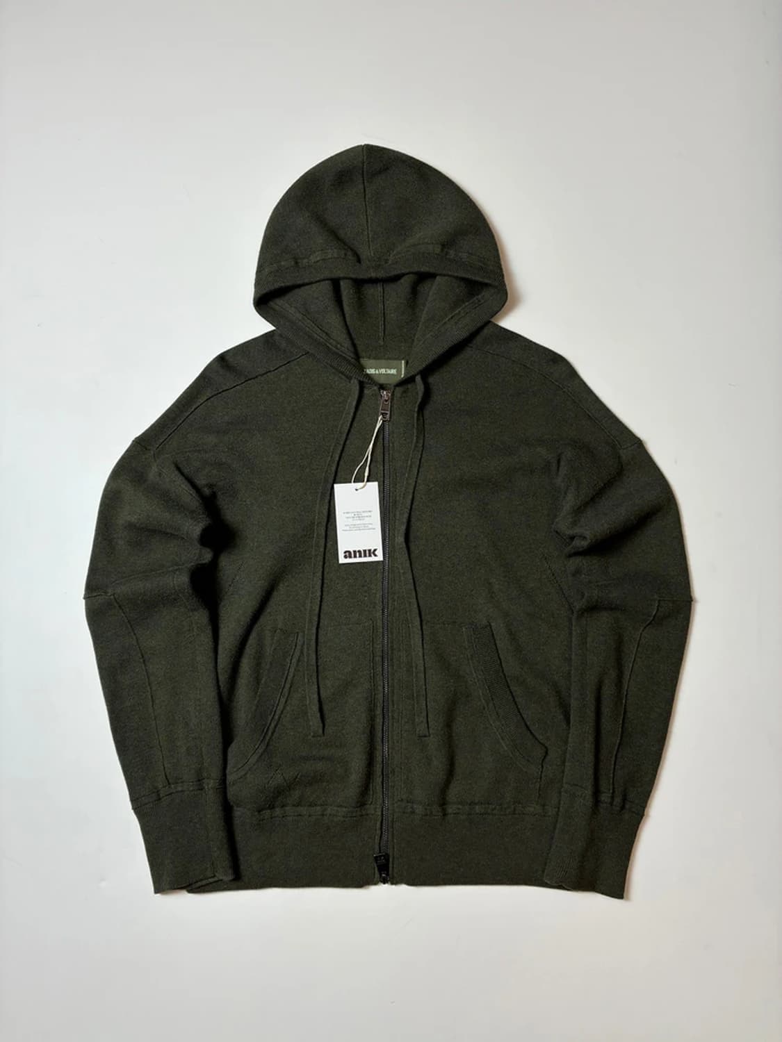 쟈딕앤볼테르 말리 타이거 자수 후드 니트 집업 PN8311 상품이미지4