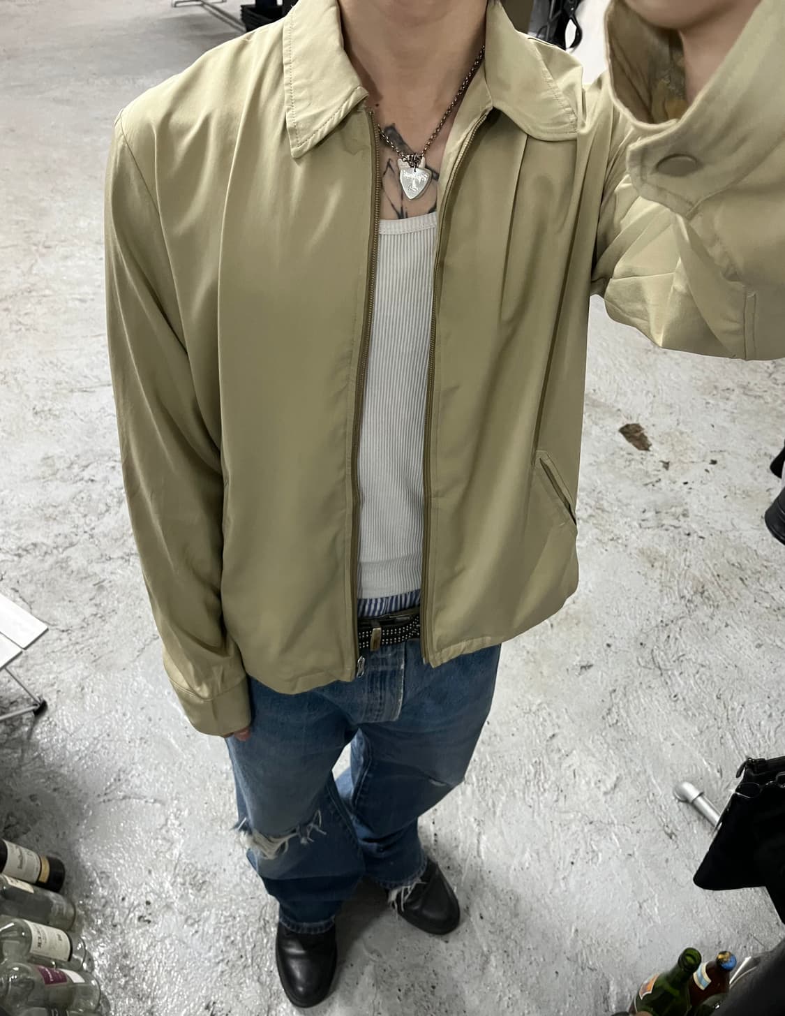 ikka gabardine jacket 상품이미지3