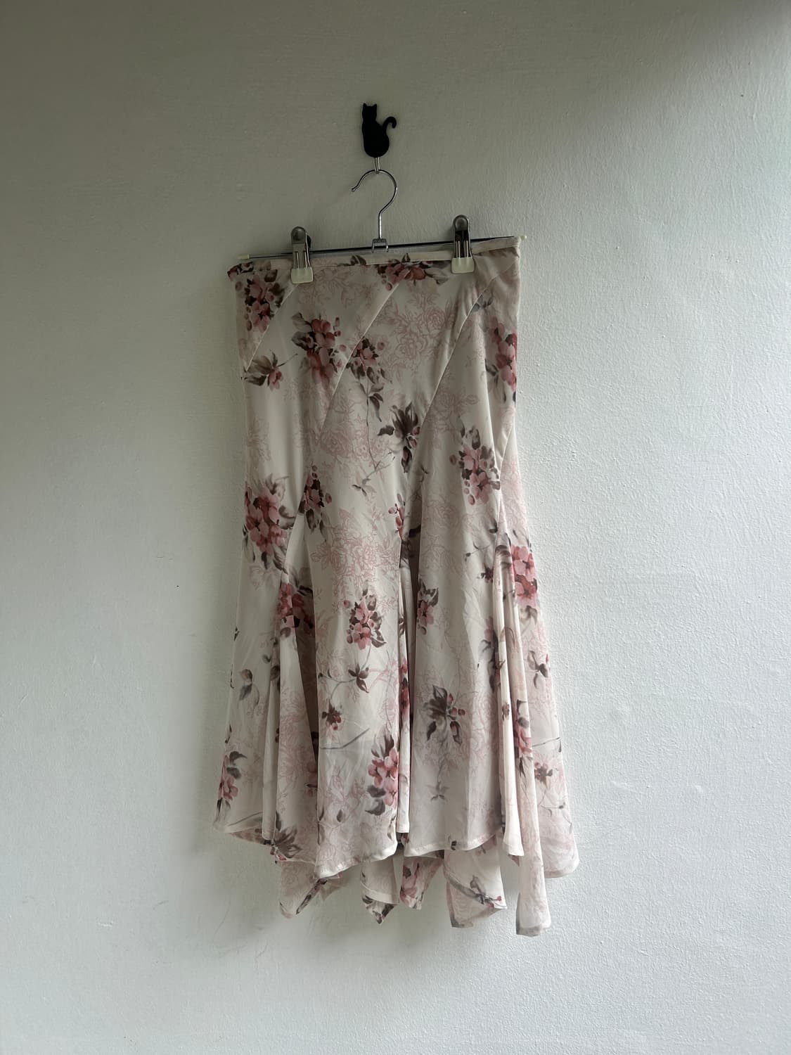 플라워 미디스커트  상품이미지1