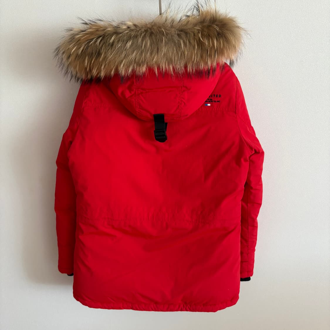 밀레 LIMITED 레드 패딩 점퍼 90 상품이미지7