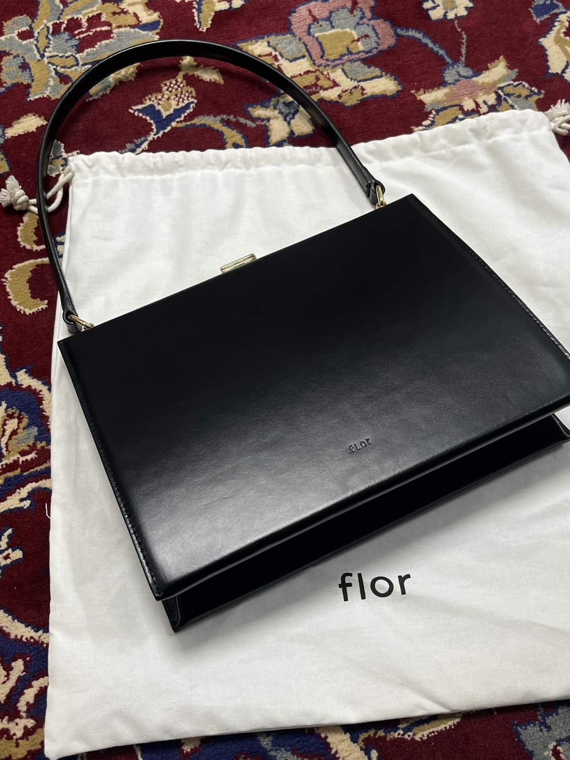 플로르 모나 프레임백 새상품 Mona Frame Bag Black 상품이미지2