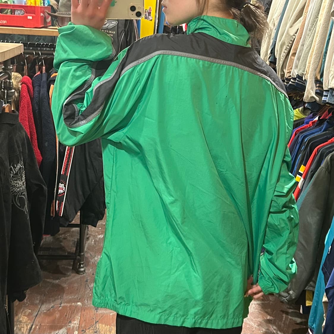 [HI] 나이키 아노락 그린 상품이미지5