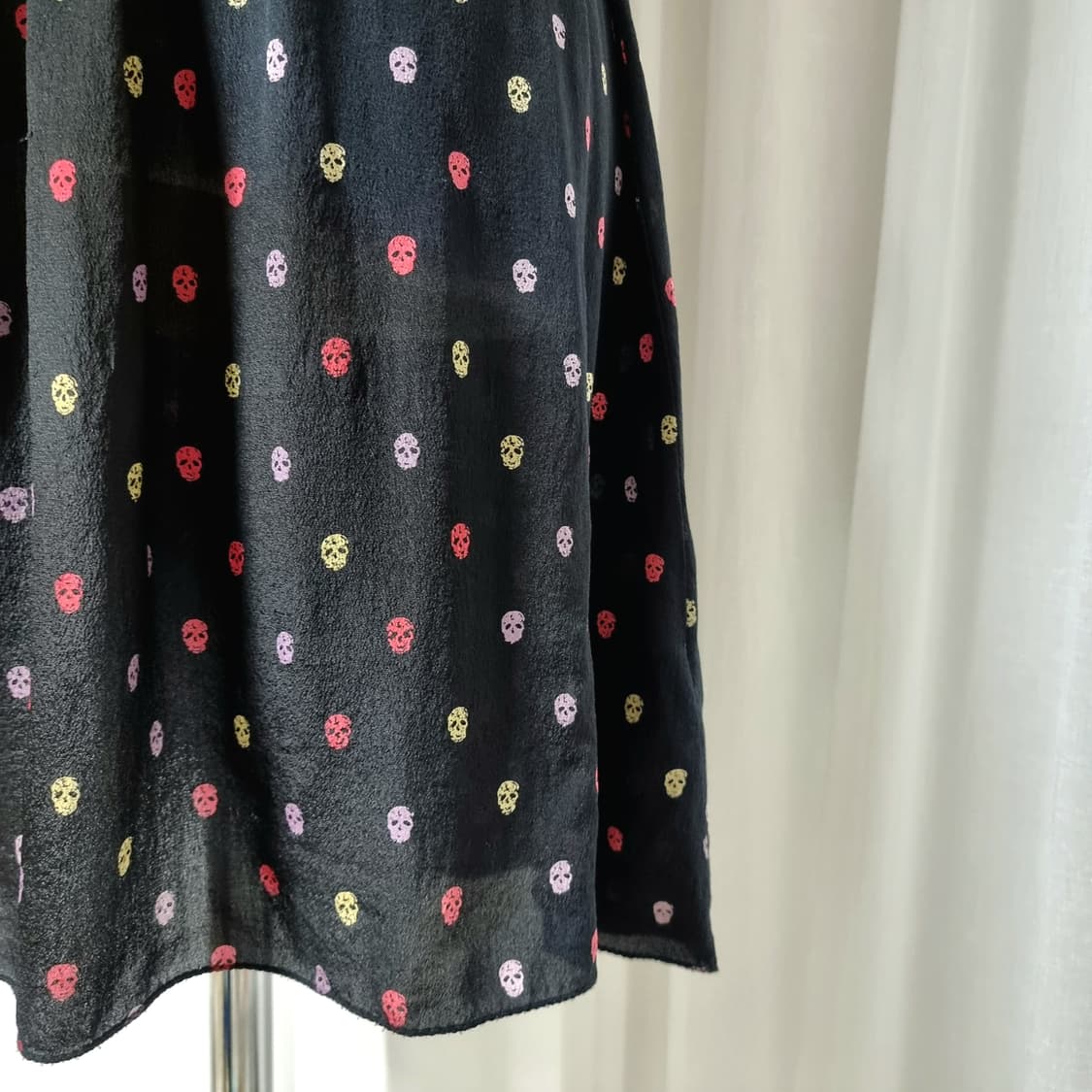 쟈딕앤볼테르 실크30혼방 스컬프패턴 원피스 (44-날씬55) 상태최상 상품이미지6