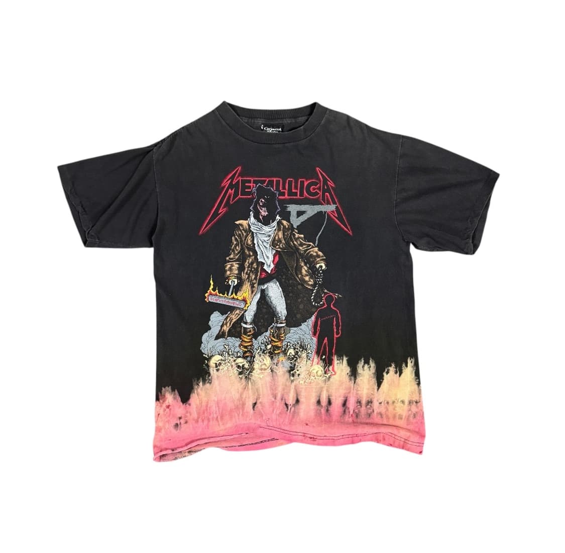 빈티지 90s Metallica 메탈리카 타이다이 티셔츠 상품이미지1