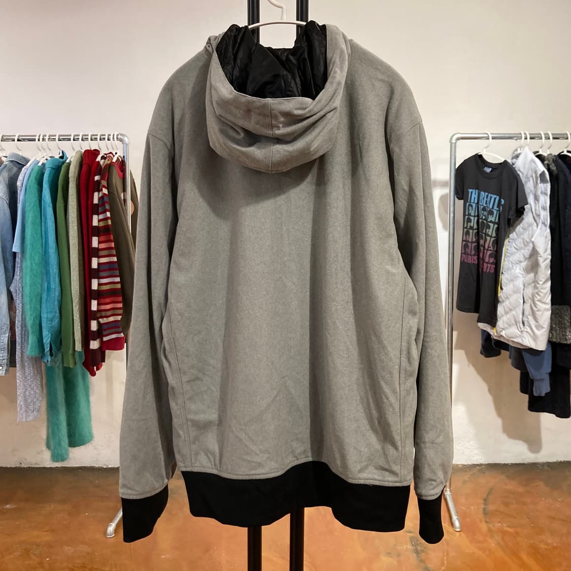 나이키 리버시블 후드 집업 (그레이/블랙) 상품이미지8