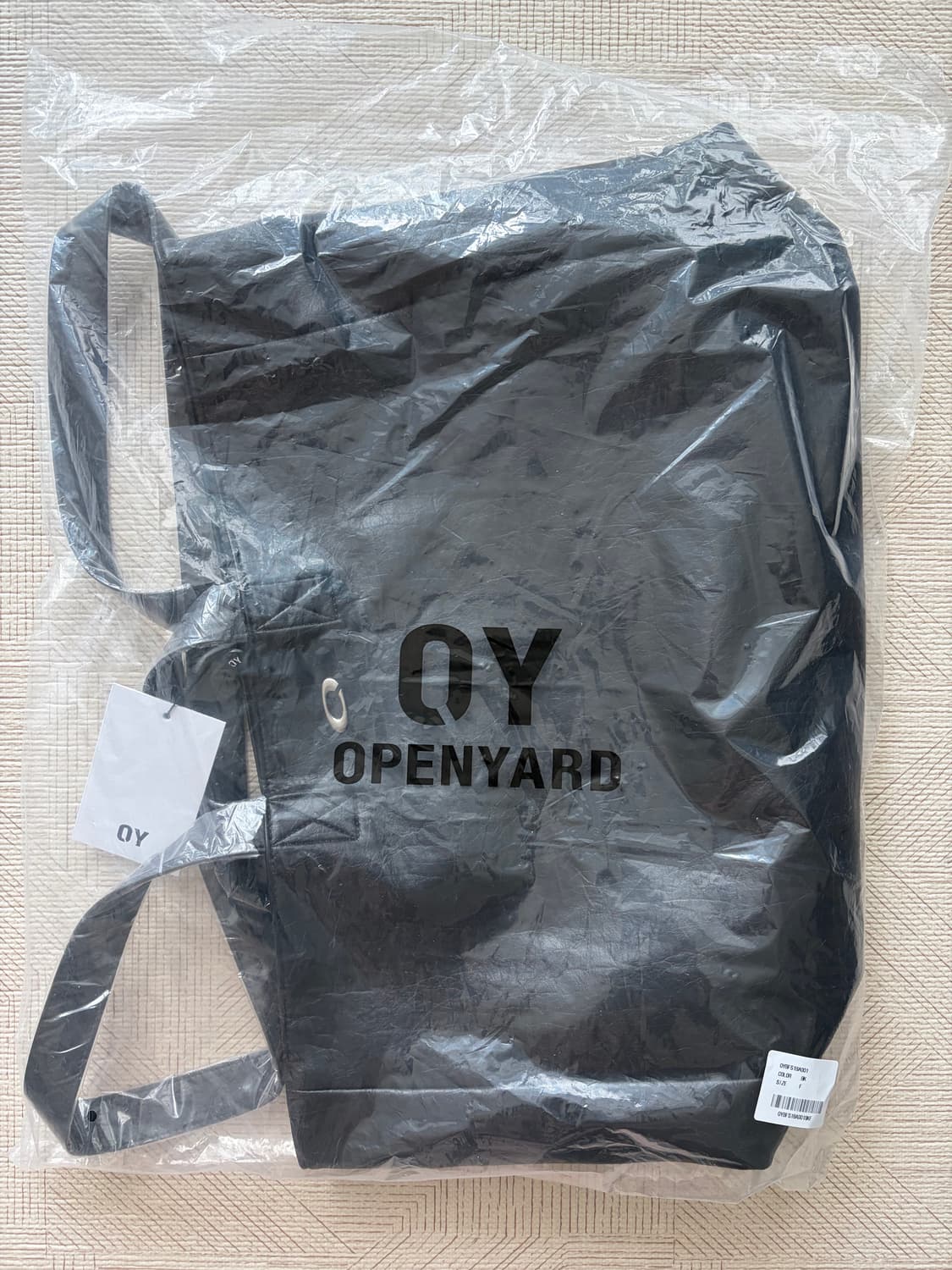 오와이 크로스라인 스터드 토트백 상품이미지7