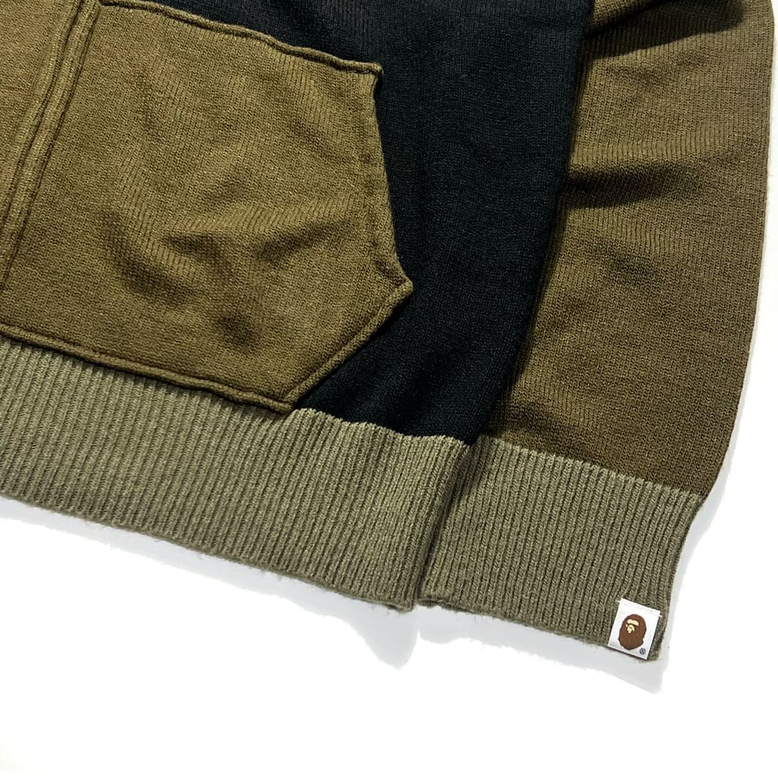 Bape 00s Knit Full Zip Icon Hoodie 상품이미지2