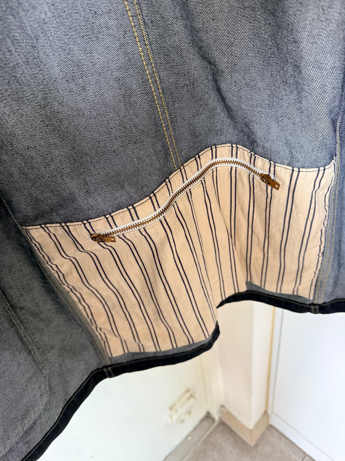 CEI for beams 빔즈 데님 초어자켓 워크자켓 상품이미지5