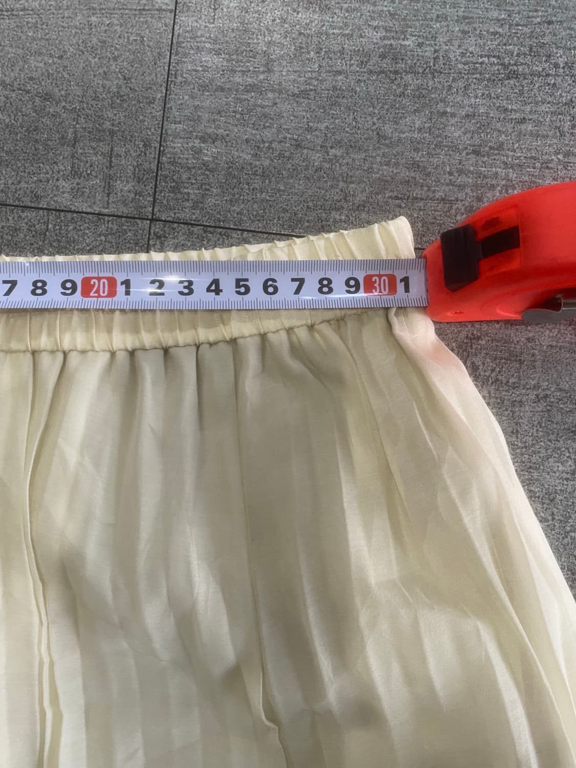 일본빈티지 Gu 하구미모리걸 달천깔페어리 공주플리츠샤 롱스커트 상품이미지2