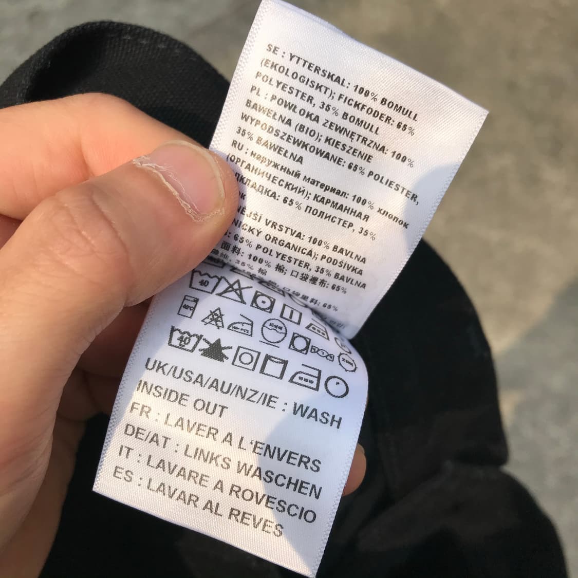 칼하트 wip 검정 반바지 (상태굿 입니다 올검정 빛입니다) 상품이미지7