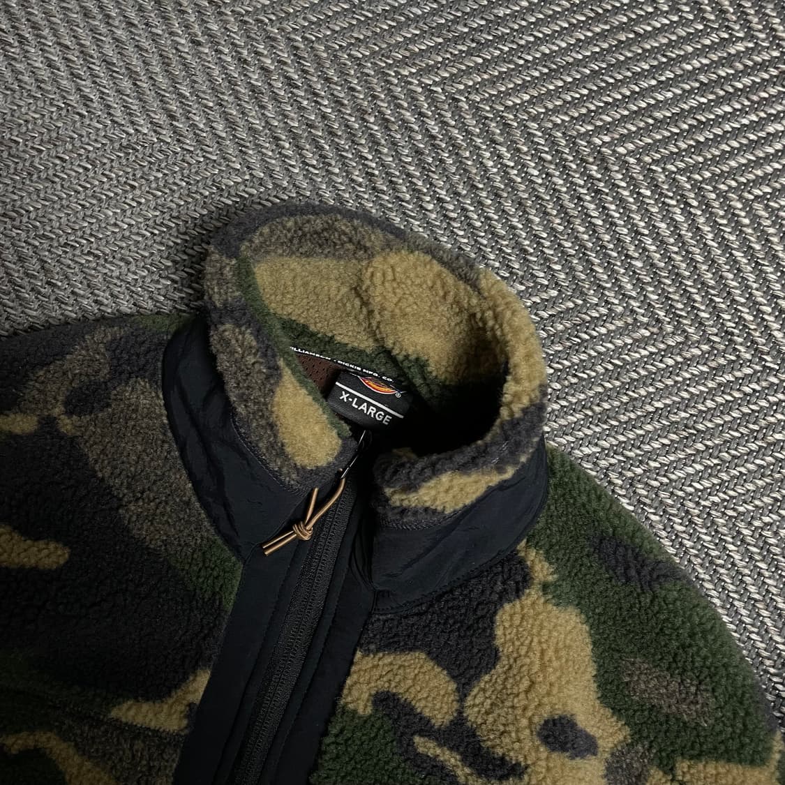 디키즈 카모플라쥬 밀리터리 쉐르파 플리스 집업o 5515 상품이미지5