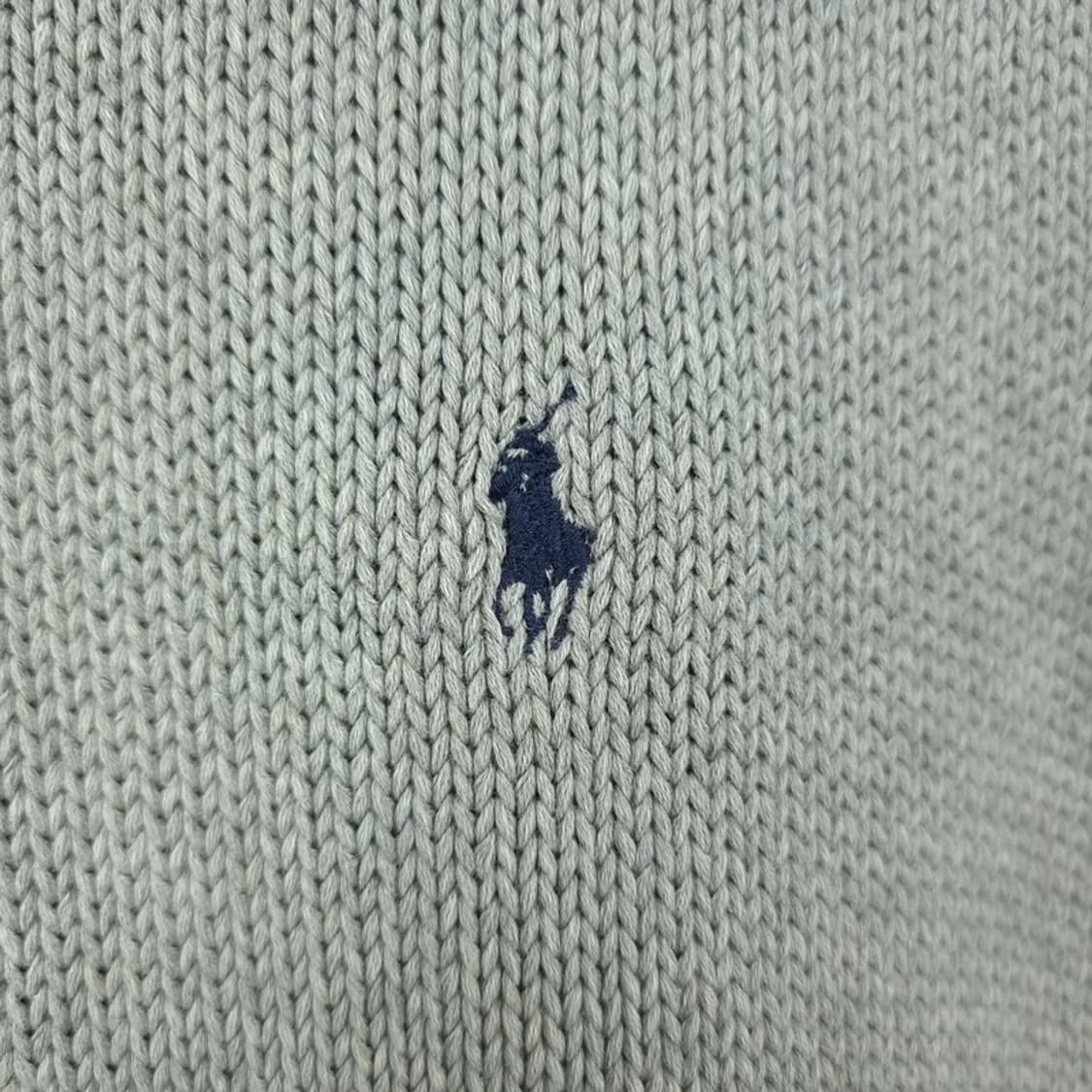 [폴로 랄프로렌] 포니 로고 자수 빈티지 브이넥 니트 조끼 M19952 상품이미지6