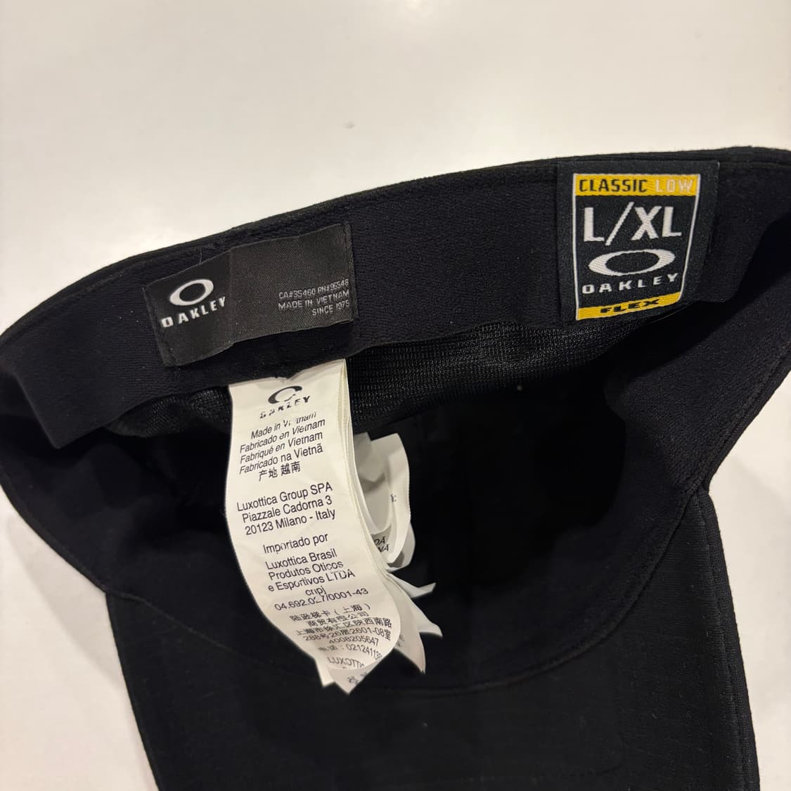 오클리 6패널 블랙 볼캡 모자 상품이미지4