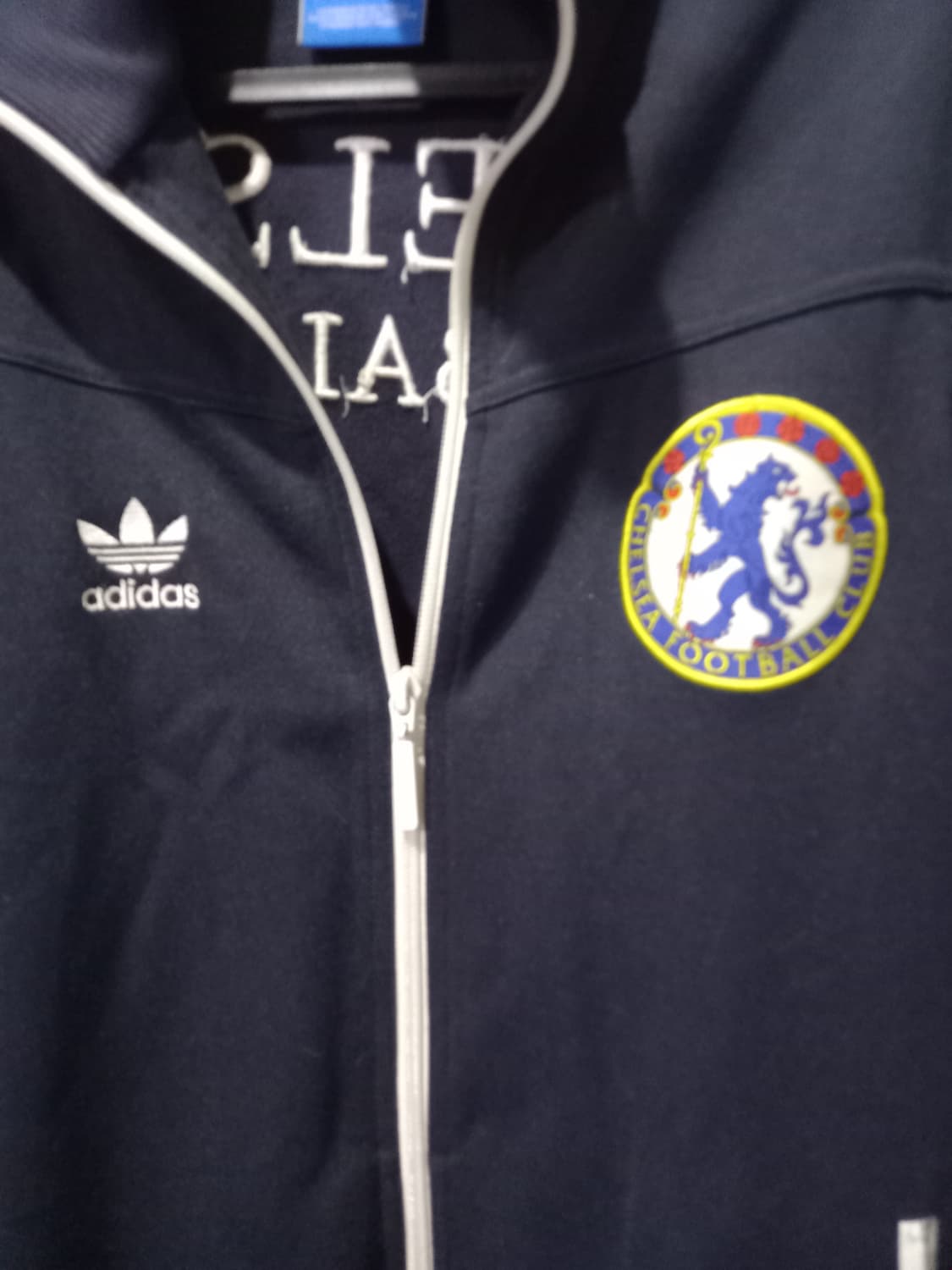 아디다스 첼시 네이비 트랙탑 저지 져지집업 95/M 상품이미지3