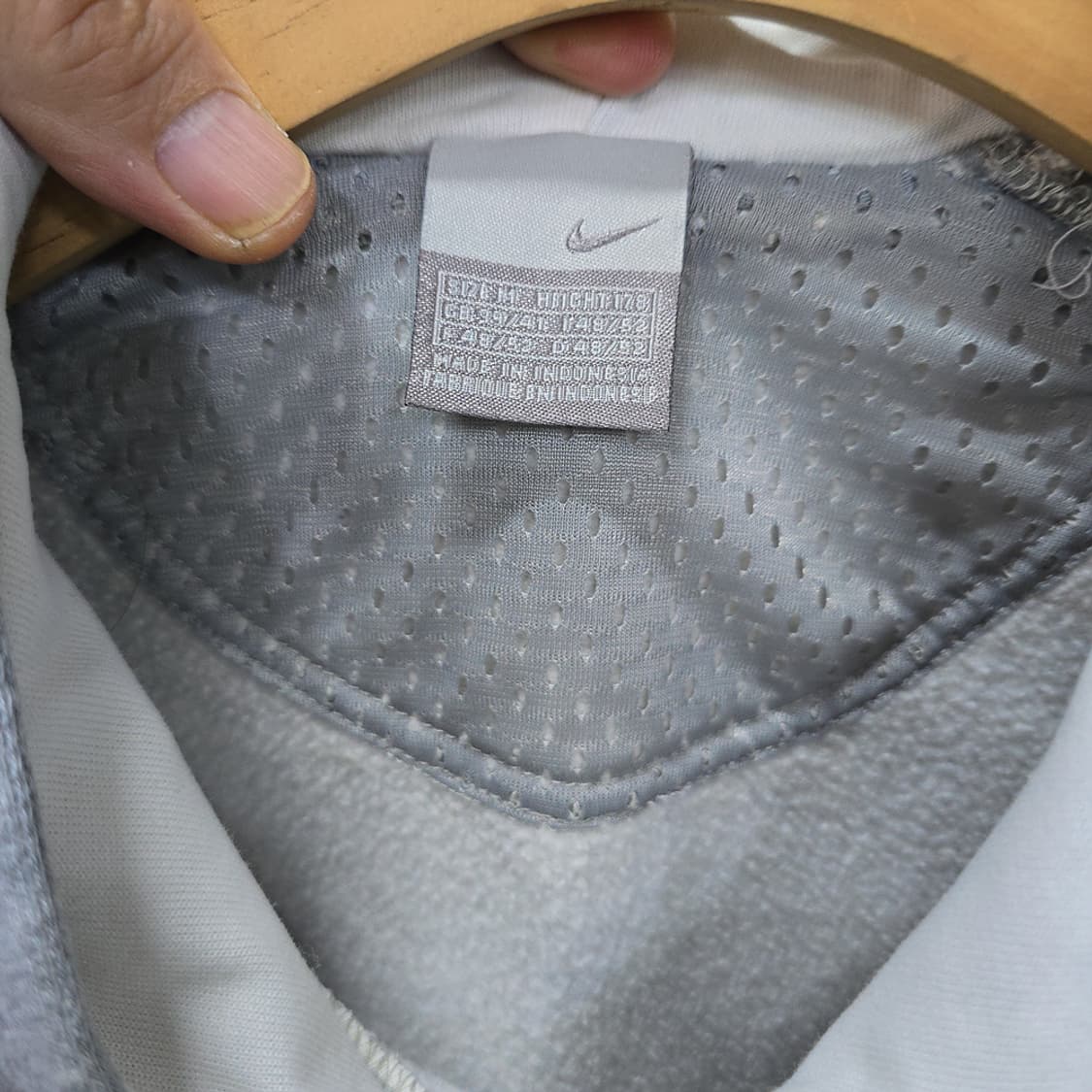 나이키(NIKE) 빅로고 기모 후드티 L 상품이미지6