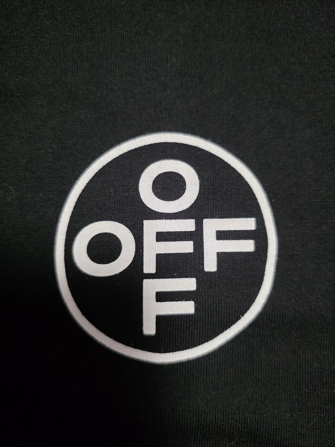 XS)오프화이트 19s 스텐실 오버핏 남여 티셔츠 상품이미지4