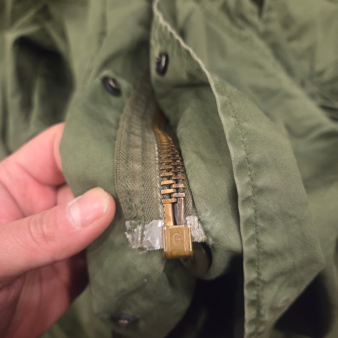 m65 피쉬테일 오리지널 l사이즈 83년 소슈사 상품이미지4