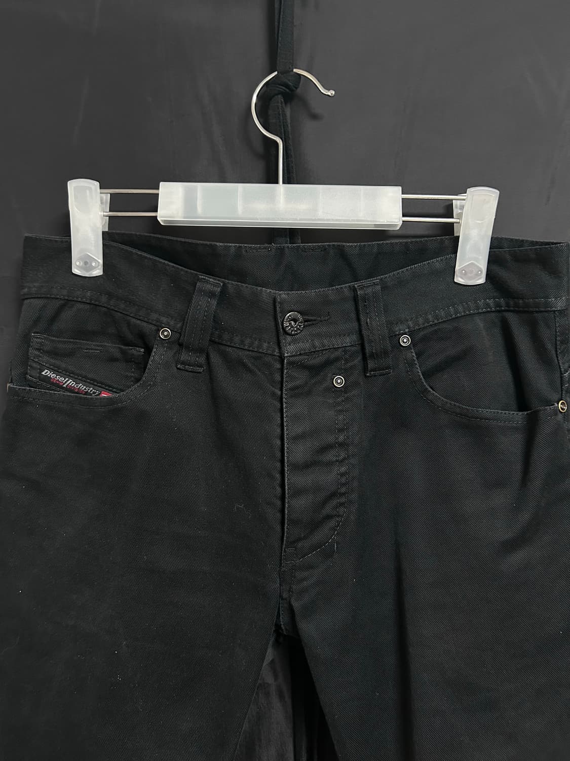 디젤 스컬 자수 블랙진  상품이미지4