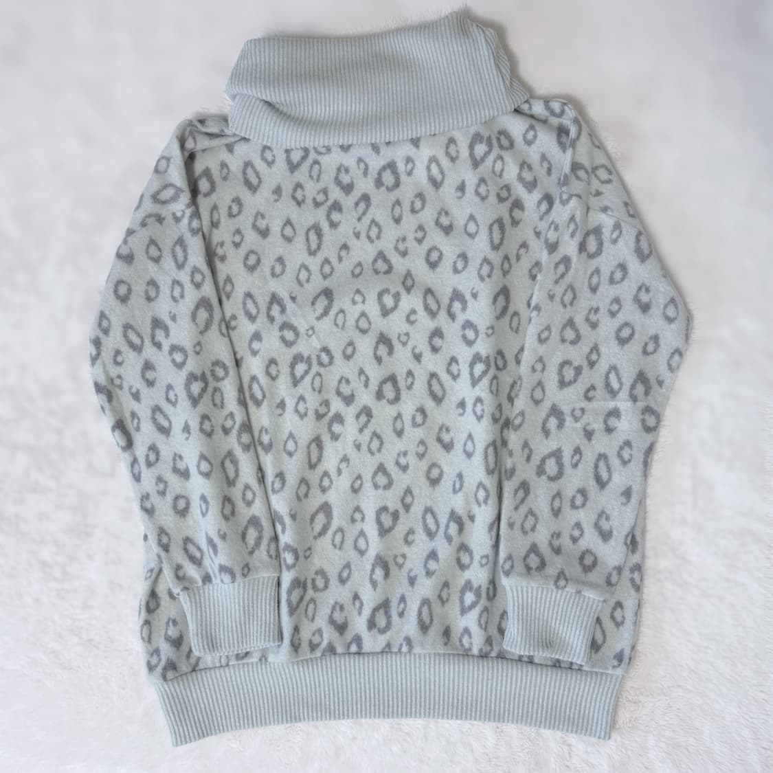 (새상품) COLZA 히메갸루 오네갸루 솜사탕 목폴라 포근 대장 니트 상품이미지3