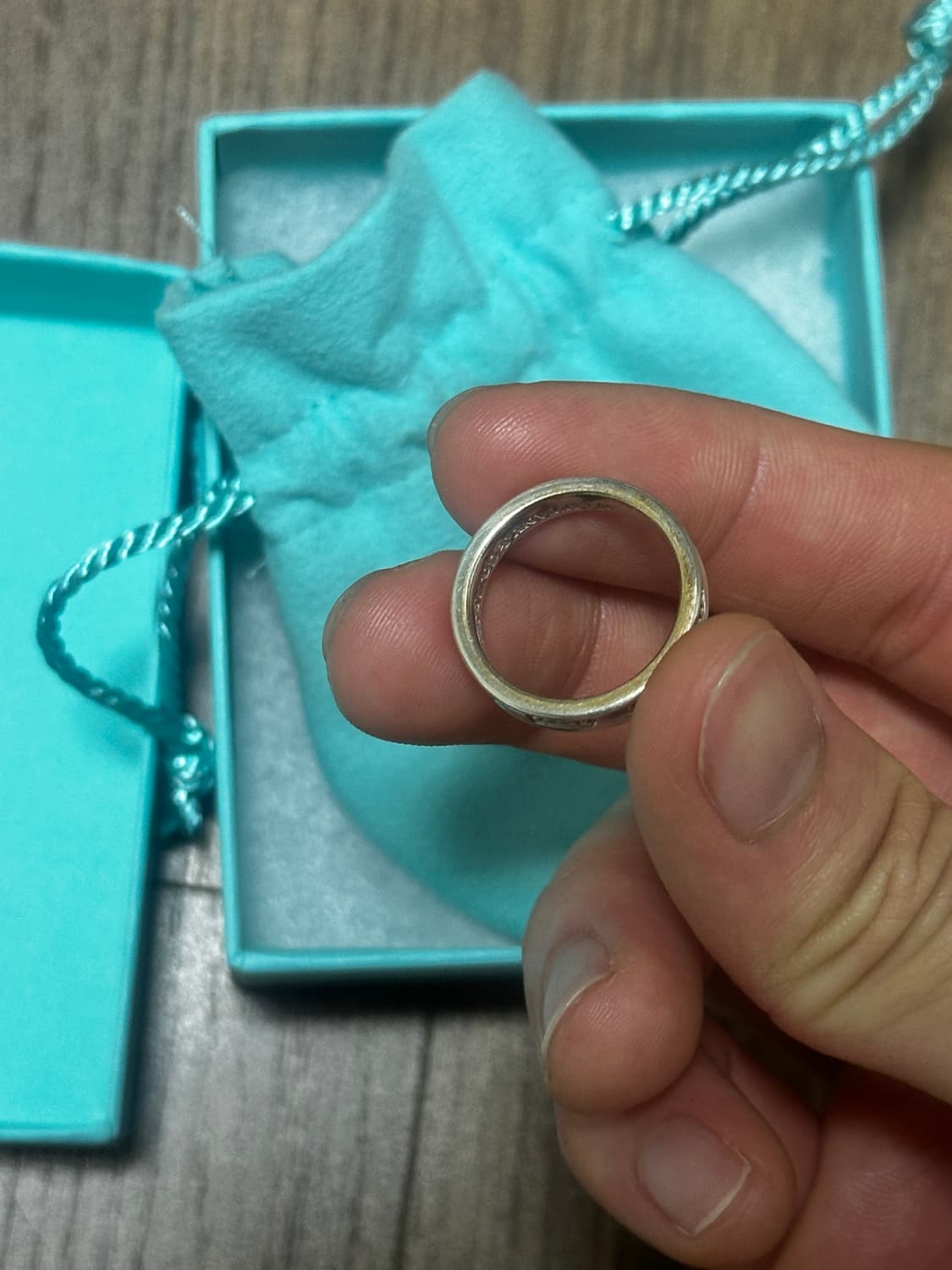 티파니앤코 1387 실버링 12~13호 상품이미지1